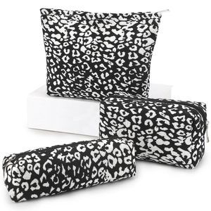 Makeup Bag 3 Pieces Large Capacity Cosmetic Bags Travel Toiletry Bag Organizer🐧